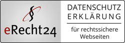 eRecht24 - Siegel Datenschutzerklärung